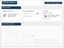 Tablet Screenshot of intertechsolutions.co.za